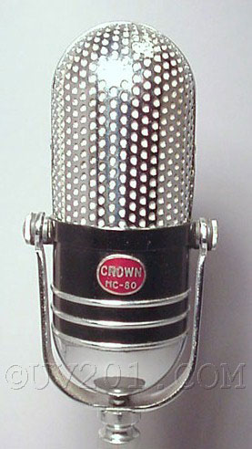 Crown MC-80 Crystal Microphone