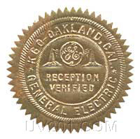 KGO Verification Stamp-1933