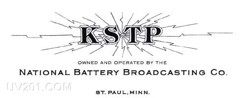 KSTP Letterhead (1460 kHz, 10 KW), St. Paul, MN, 1934