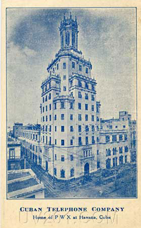 Cuban Telephone Company/PWX Post Card 1928