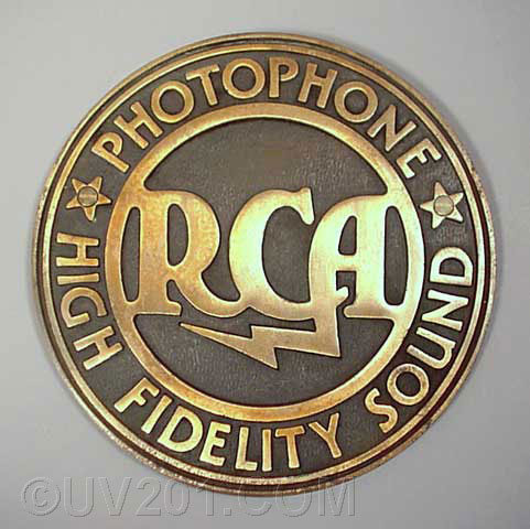 RCA Photophone Plaque