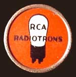 RCA Radiotrons Pencil Cap