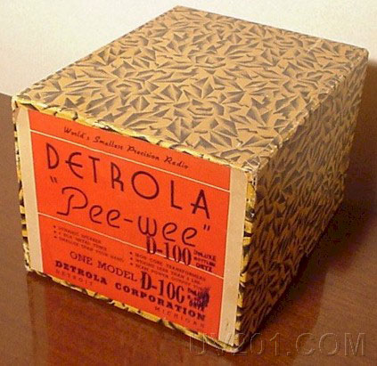 Detrola "Pee Wee" Box