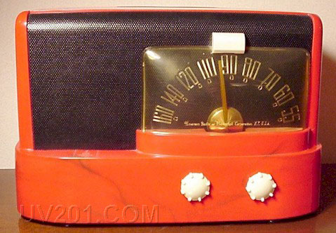 Emerson Model 517 "Moderne" in Red
