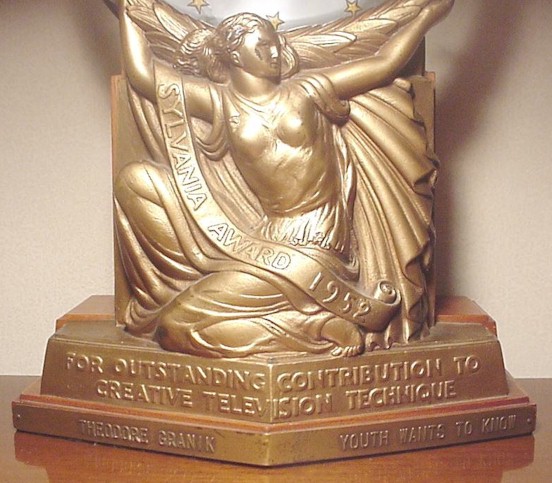 Sylvania Award Closeup