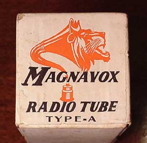 Magnavox Type "A" Tube Box
