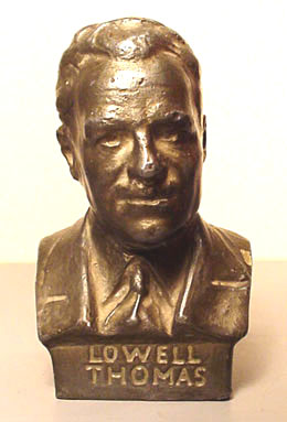 Lowell Thomas Statuette