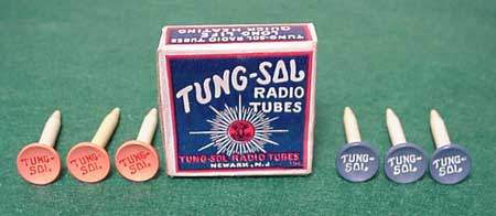 Tung-Sol Radio Tubes Golf Tees